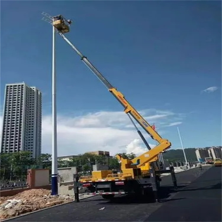 杭州滨江维修路灯的曲臂升降车出租